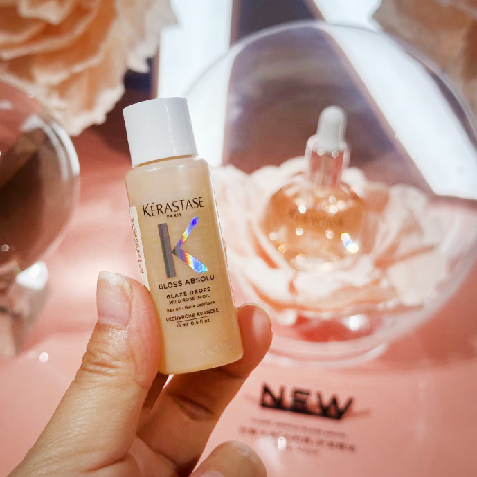 KERASTASE 卡詩 2025最新 釉光玫瑰護髮精油 15ml