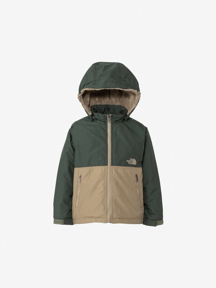 預購┃日本 TNF Toddler Compact Nomad Jacket Kids 中童款 防潑水 毛毛內裡 外套