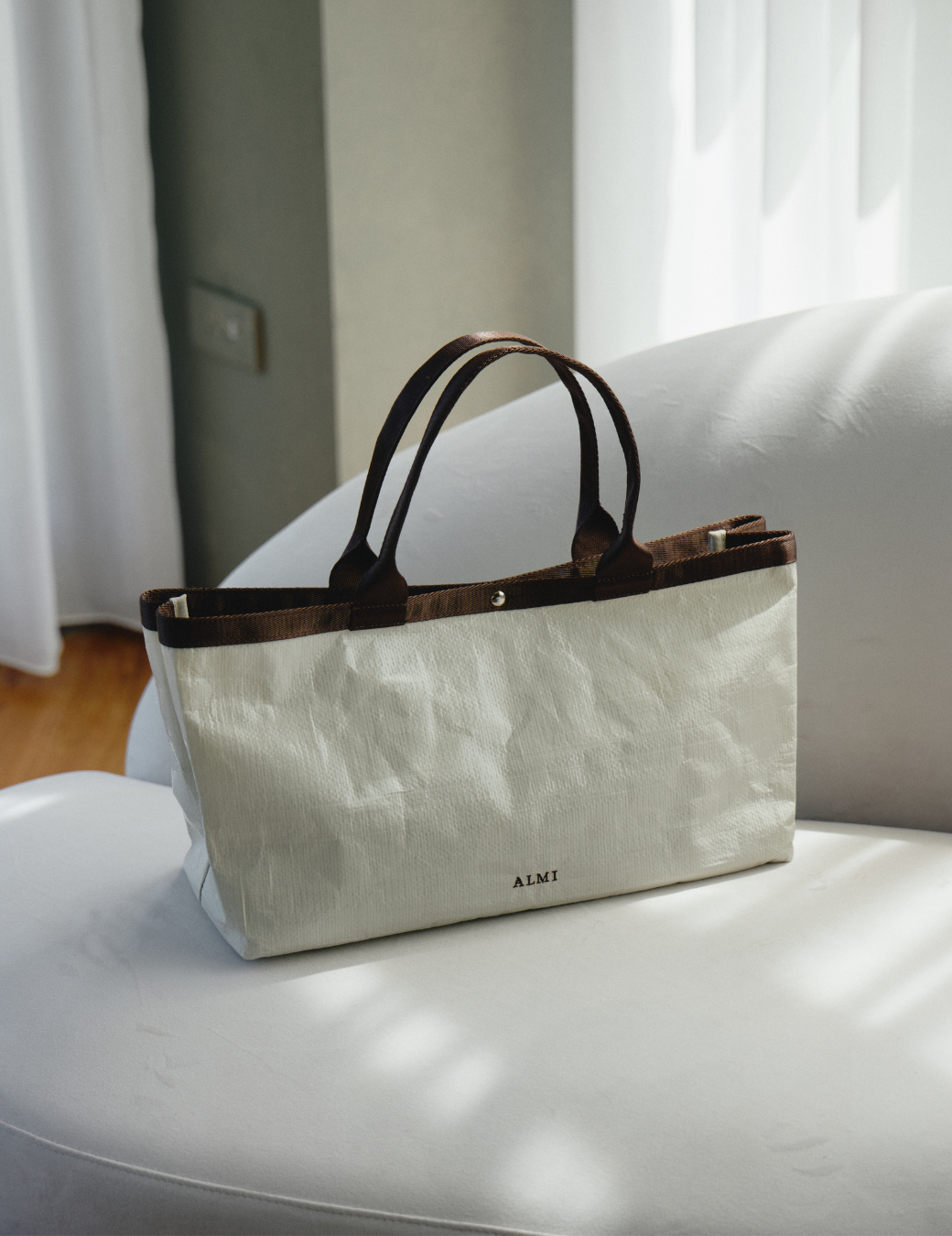 配色長型環保提袋