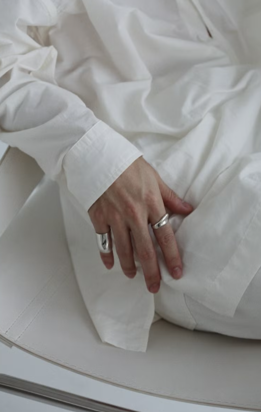 RONG 溶 Spillage ring 溢出 戒指