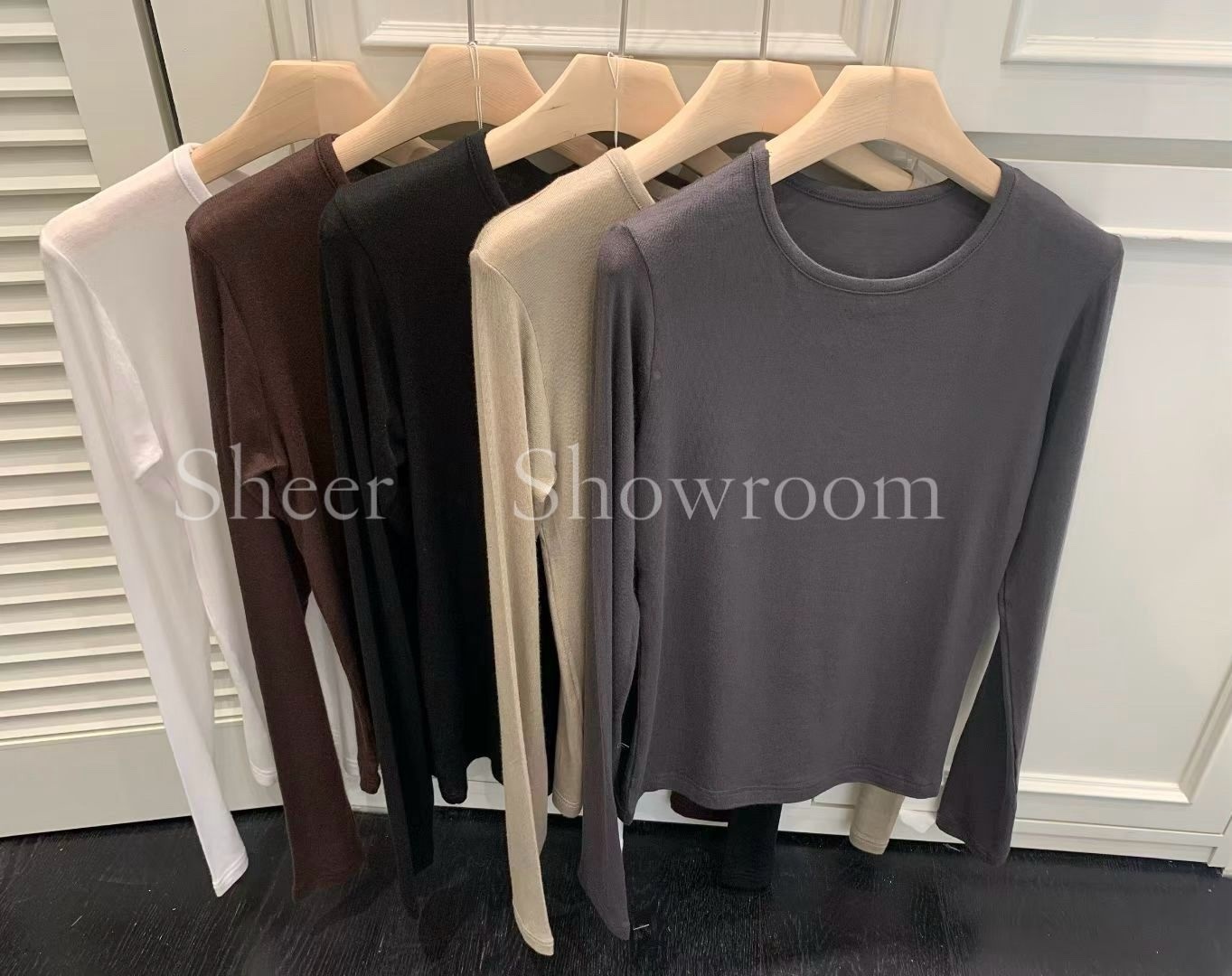 薄身超舒服料圓領Top