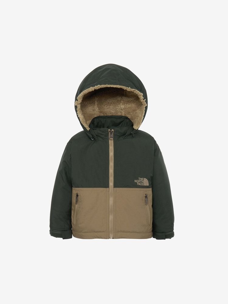 預購┃日本 THE NORTH FACE Compact Nomad Jacket Baby 嬰兒 防潑水 毛毛內裡 外套