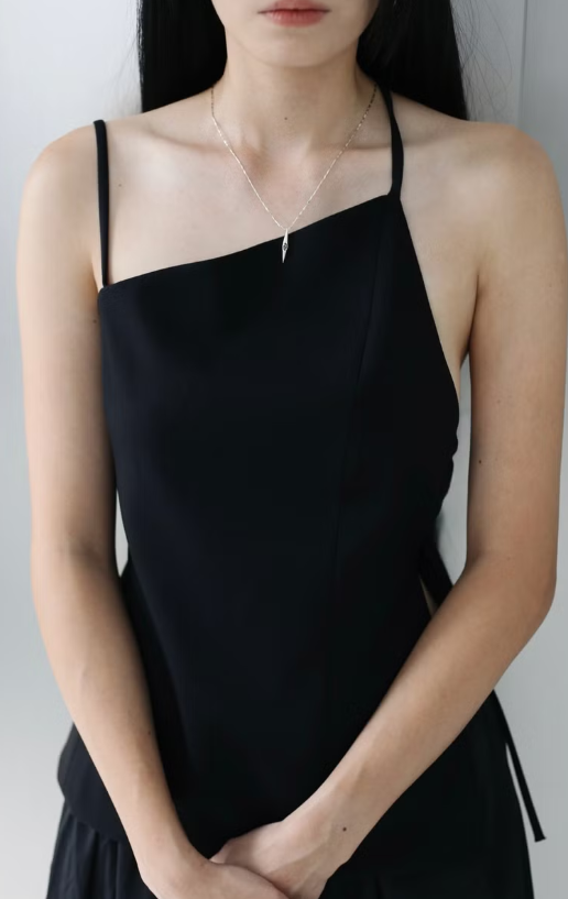 RONG 溶 Spring Aquamarine Necklace 泉 碧璽項鍊