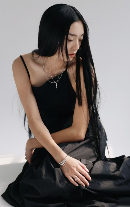 RONG 溶 Spring Aquamarine Necklace 泉 碧璽項鍊