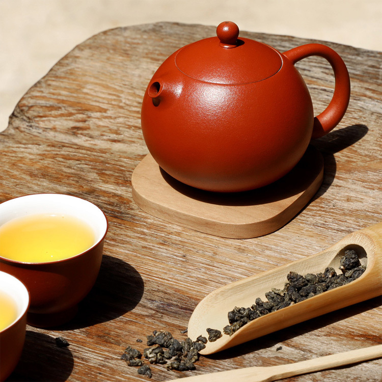 朱泥倒把西施壺(180ml)