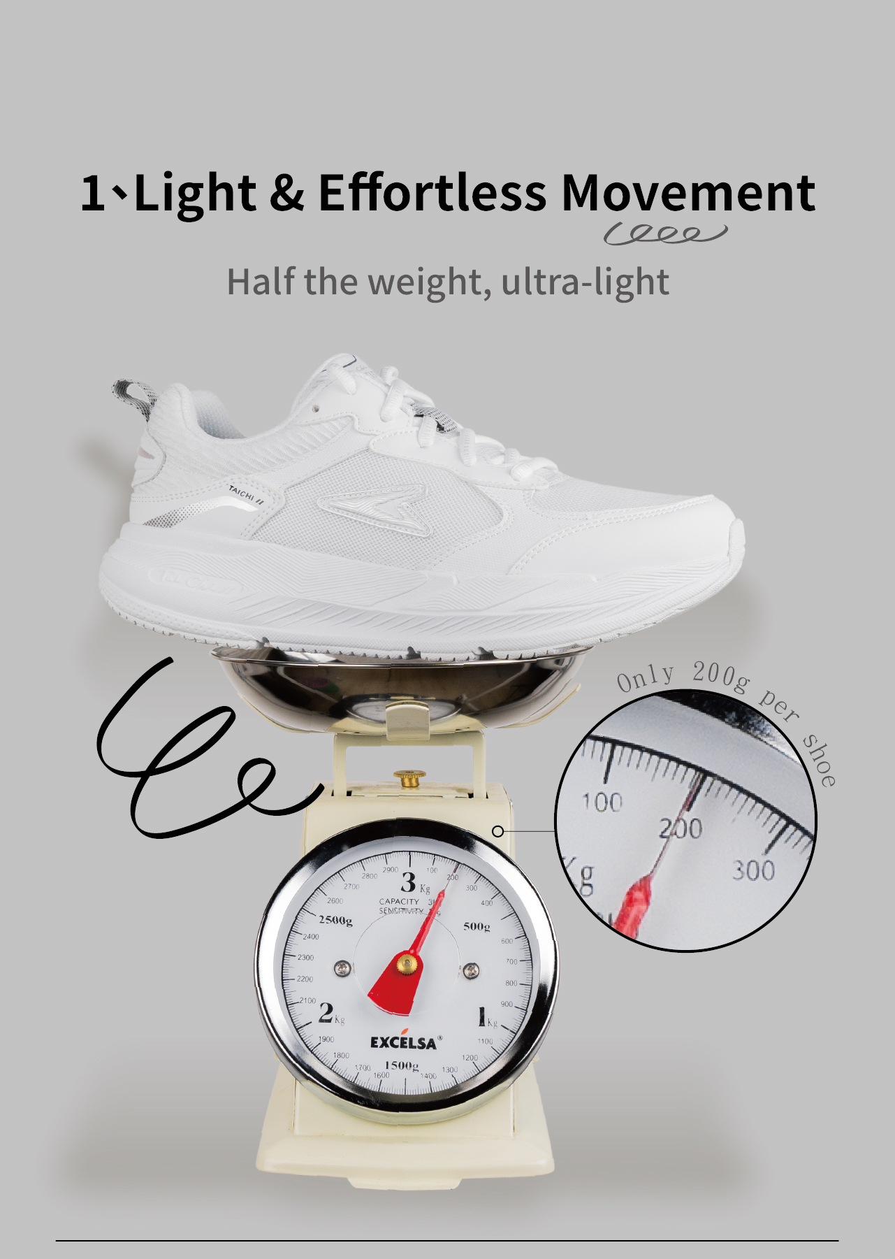 USTINI Wuji Earthing Shoes light & effortless movement