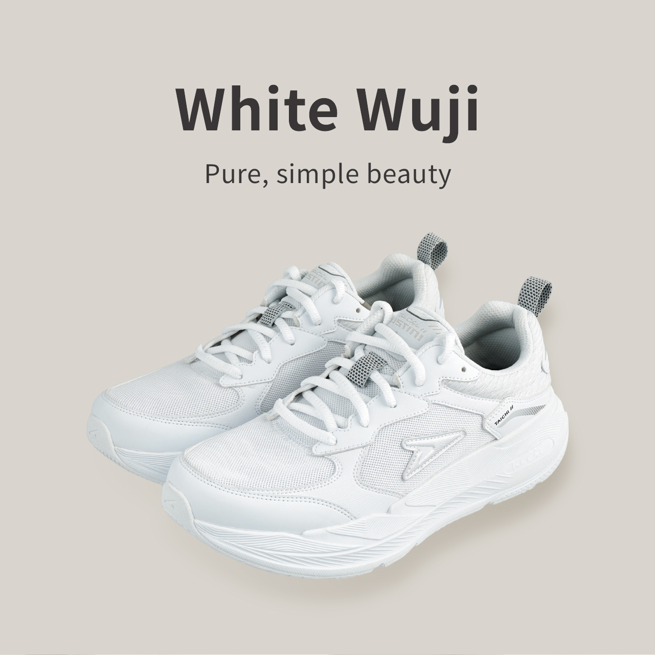 USTINI Wuji Earthing Shoes white Wuji