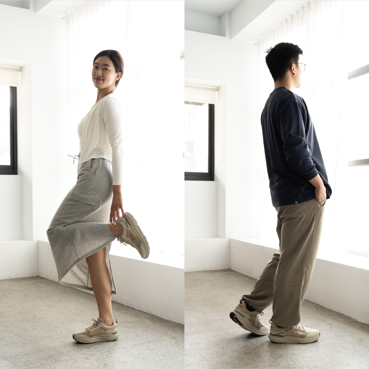 USTINI Wuji Earthing Shoes khaki Wuji demonstration