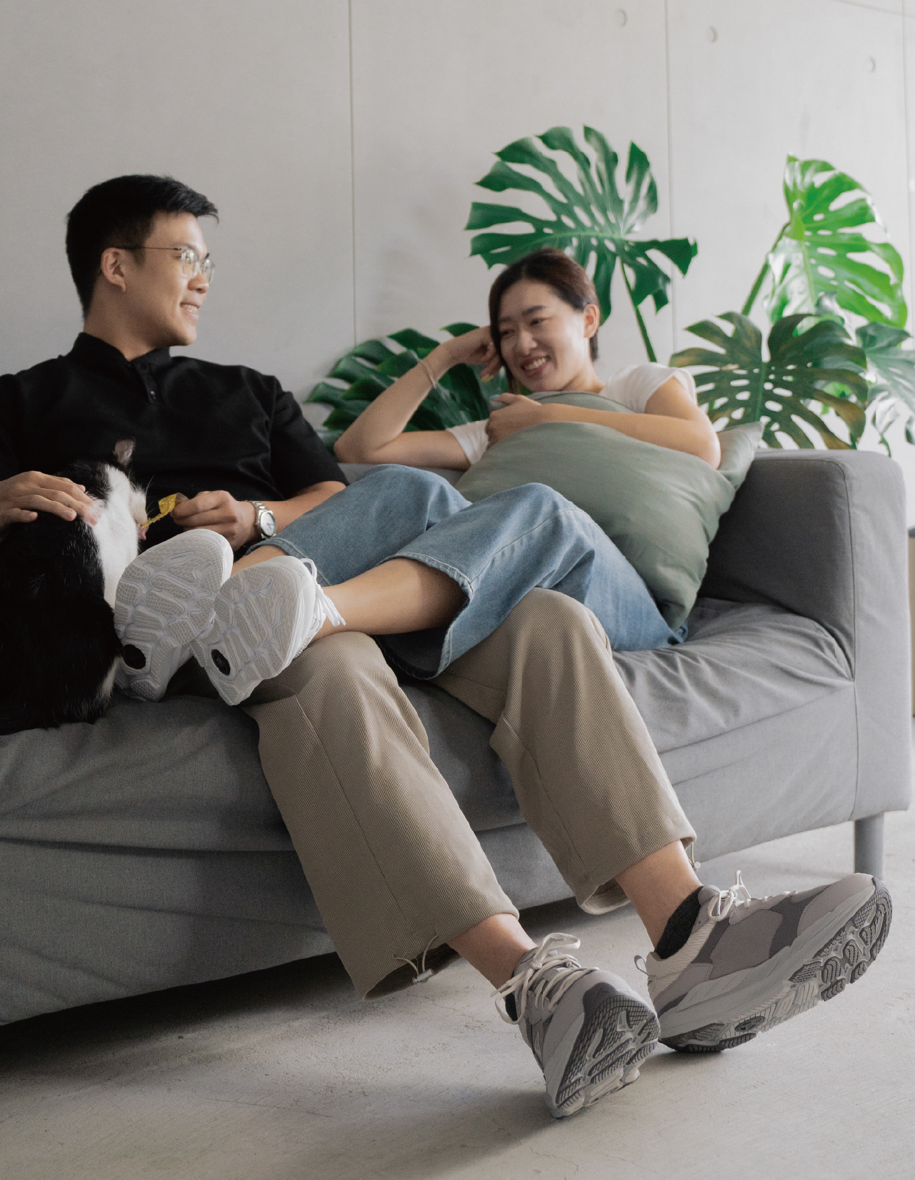 USTINI Wuji Earthing Shoes lavender-gray Wuji demonstration