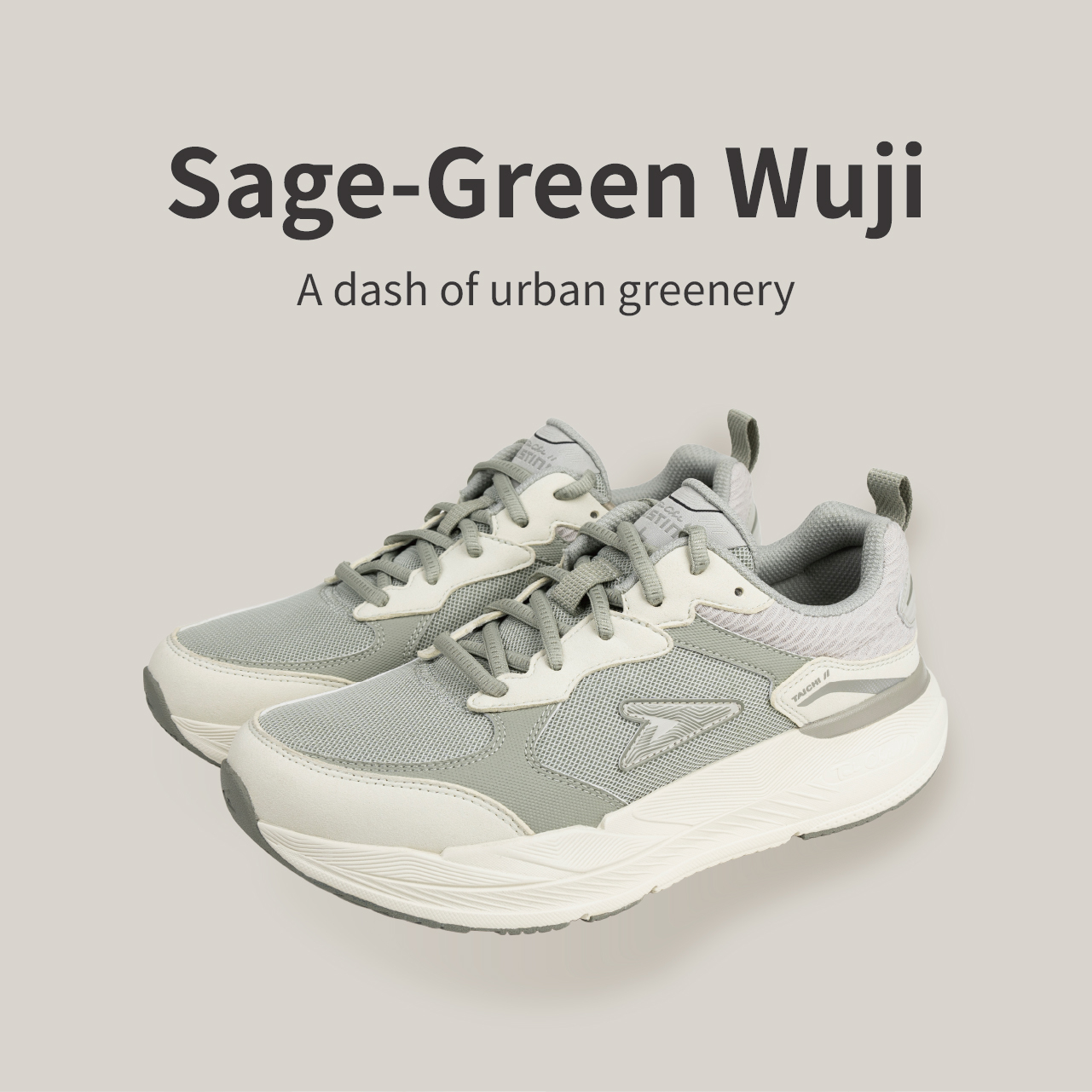 USTINI Wuji Earthing Shoes sage-green Wuji