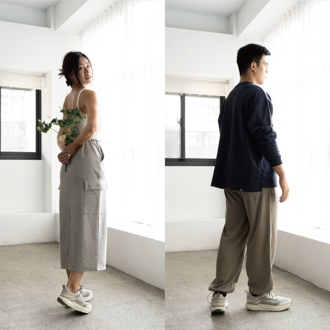 USTINI Wuji Earthing Shoes sage-green Wuji demonstration