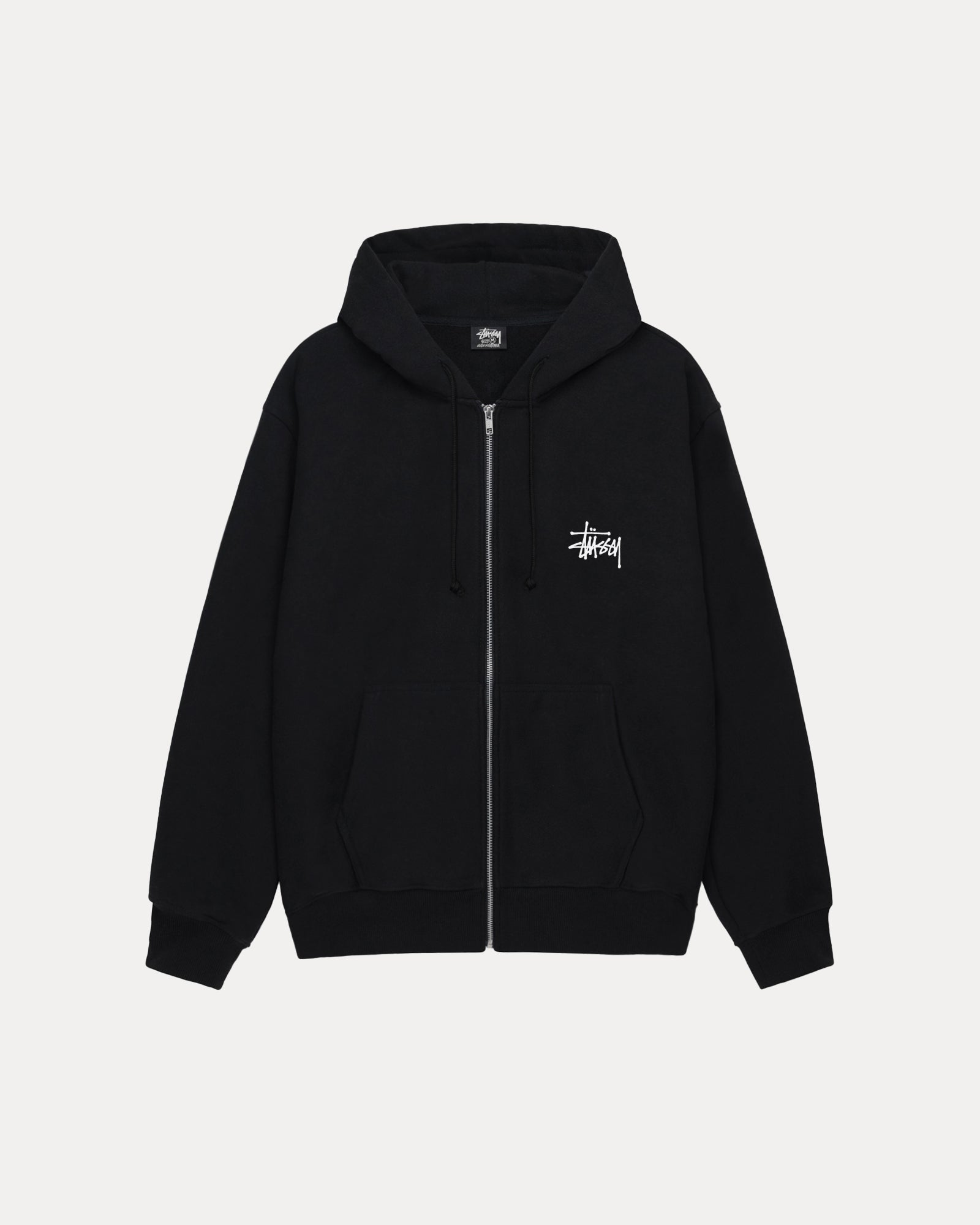 2025AW STUSSY BASIC STÜSSY ZIP HOODIE 基本款 LOGO 厚磅 連帽 外套 現貨 1975000