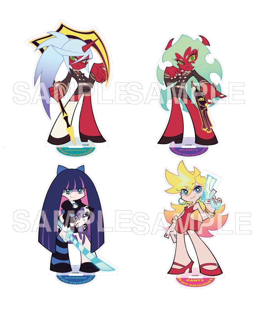 預購-《新吊帶襪天使 New PANTY ＆ STOCKING with GARTERBELT》 壓克力人形立牌 No.2 系列 【日本進口精品】