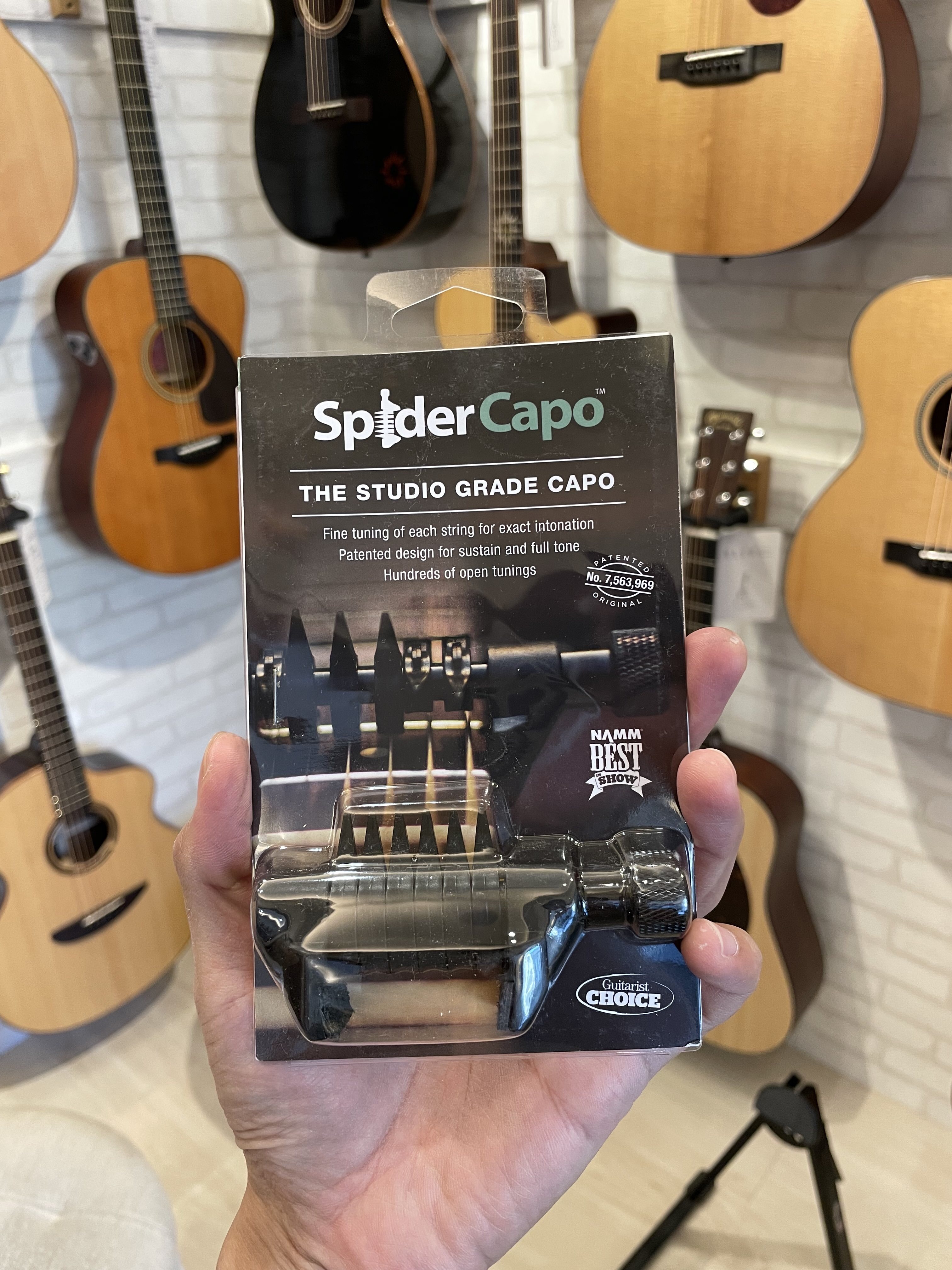 Spider Capo 蜘蛛移調夾 特殊移調夾 可單獨移調 指彈家必備 特殊capo