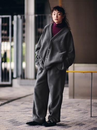 <特別聯名> Needles x Uniqlo 蝴蝶 刺繡 刷毛 寬版 開襟外套 三色