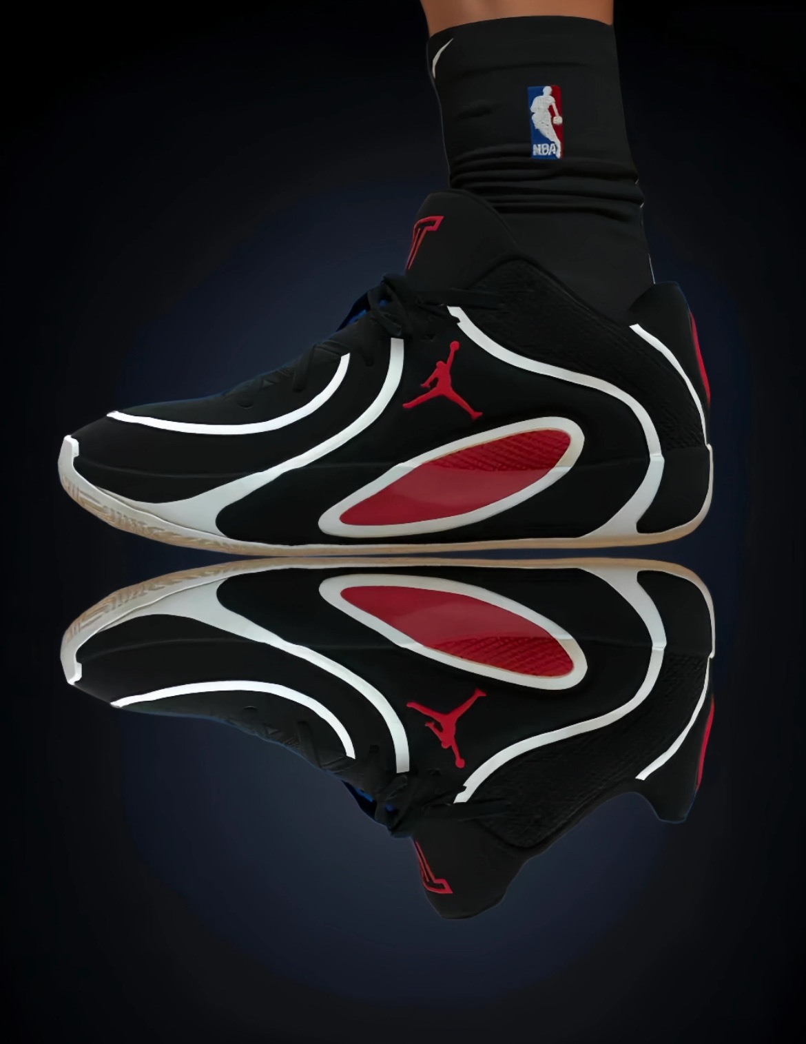 男鞋 NIKE JORDAN TATUM 4 PF 'Bred' 黑白紅 氣墊 緩震 實戰鞋 籃球鞋【HQ4613-001】