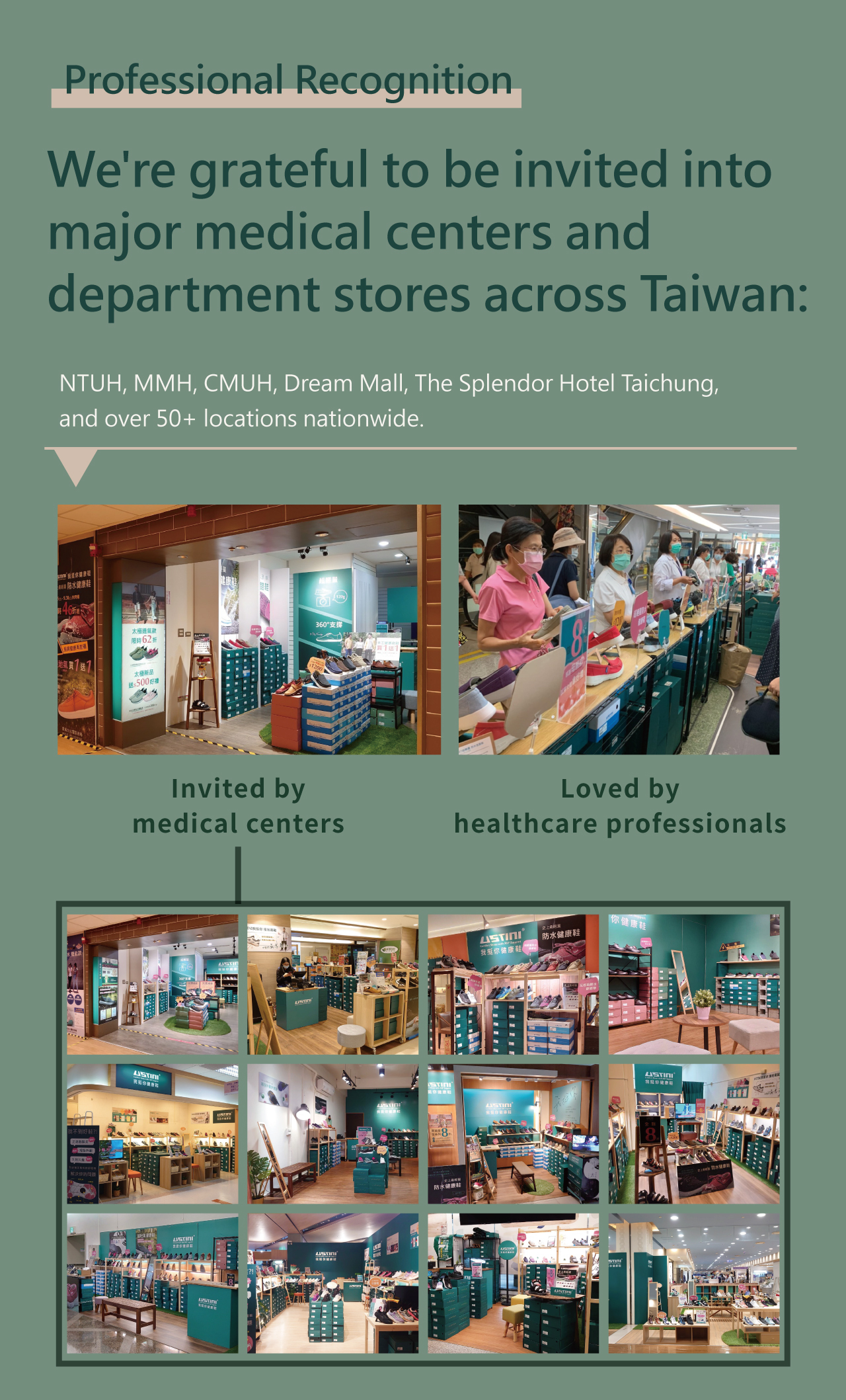 USTINI Leopard Earthing Shoes professional recongnition