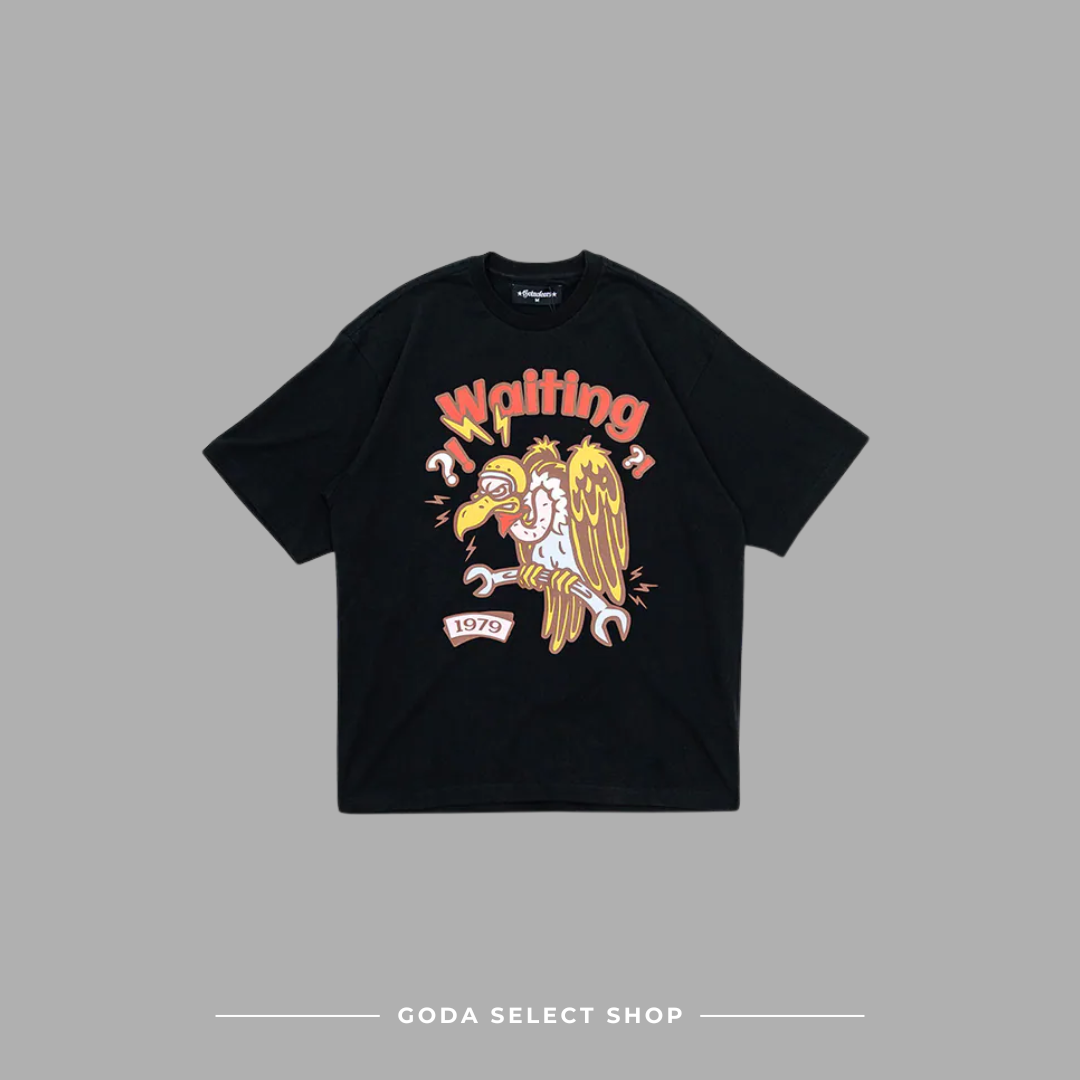 Gotnofears WAITING VULTURE OVERSIZED TEE 禿鷹寬版短上衣 11004150