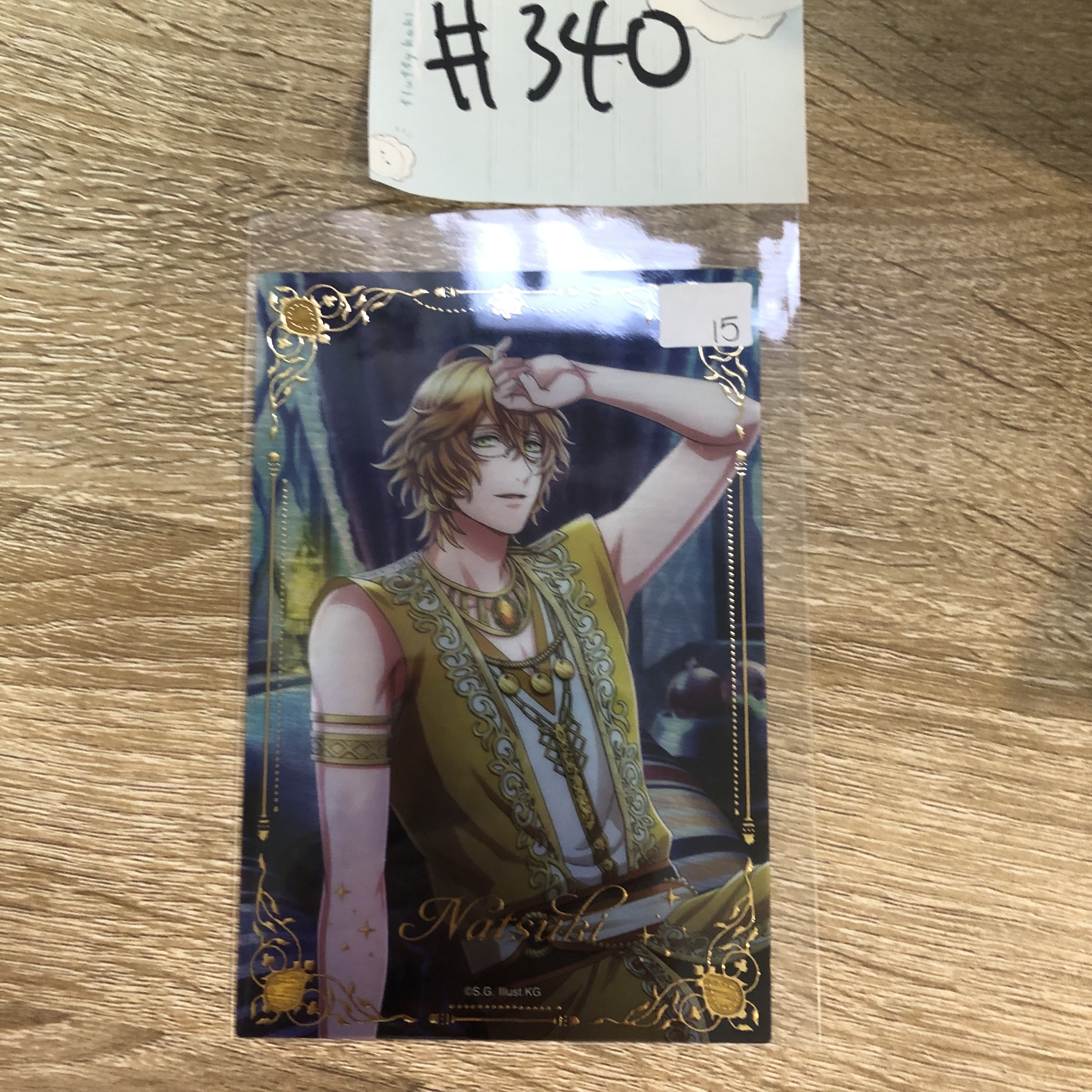 歌之王子殿下 那月 膠卡#340