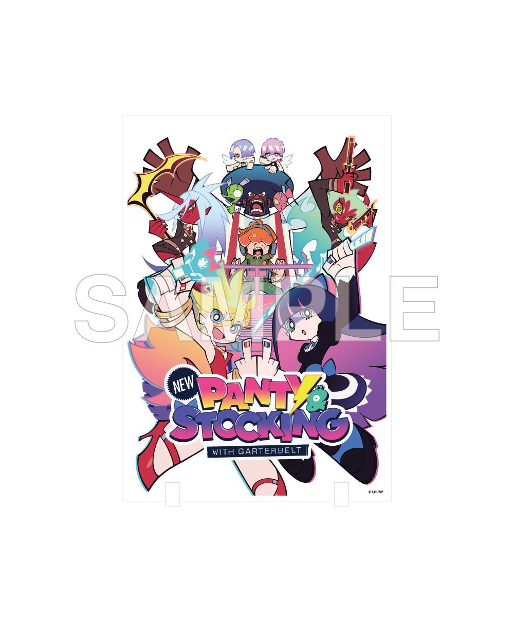 預購-《新吊帶襪天使 New PANTY ＆ STOCKING with GARTERBELT》 壓克力板 主視覺ver.【日本進口精品】