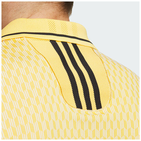 adidas Ultimate365 Tour 男短袖POLO衫 #IN6647 ,黃