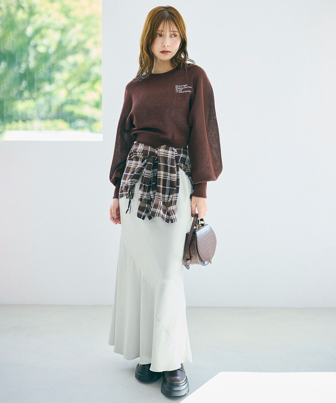 [預購] 折扣 COCO DEAL 緞面修身裙