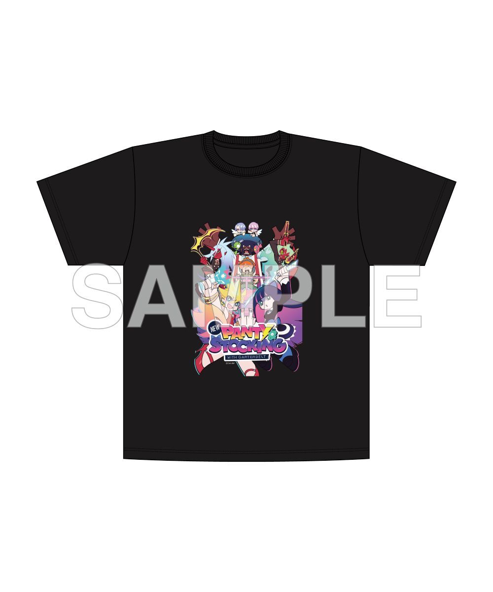 預購-《新吊帶襪天使 New PANTY ＆ STOCKING with GARTERBELT》 T恤 主視覺ver.【日本進口精品】
