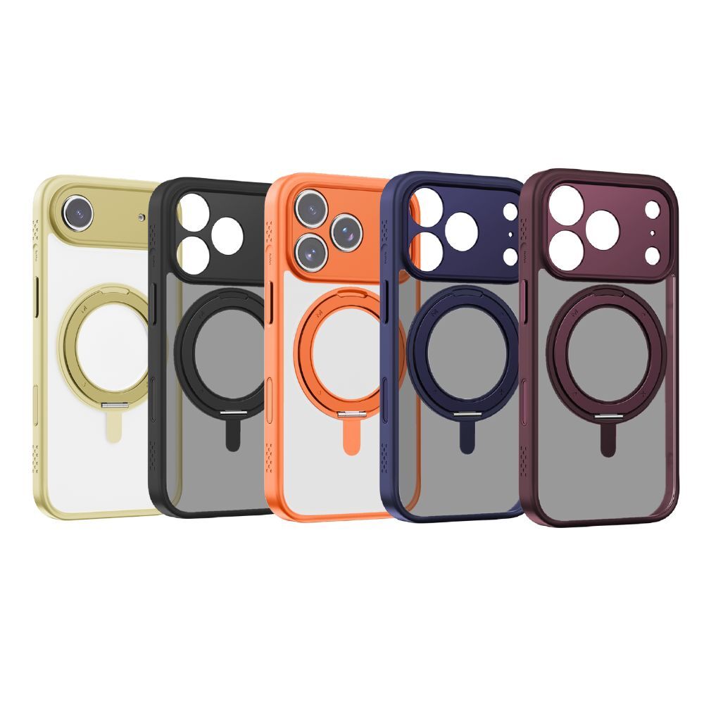 iPhone 17 MR系列 MagSafe 旋轉支架磁吸保護殼