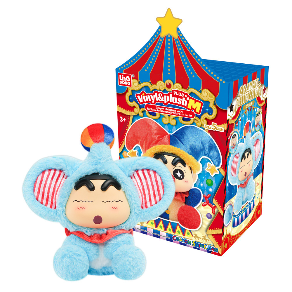 蠟筆小新搪小偶M-Vol.4 幻想樂園(隨機一款)