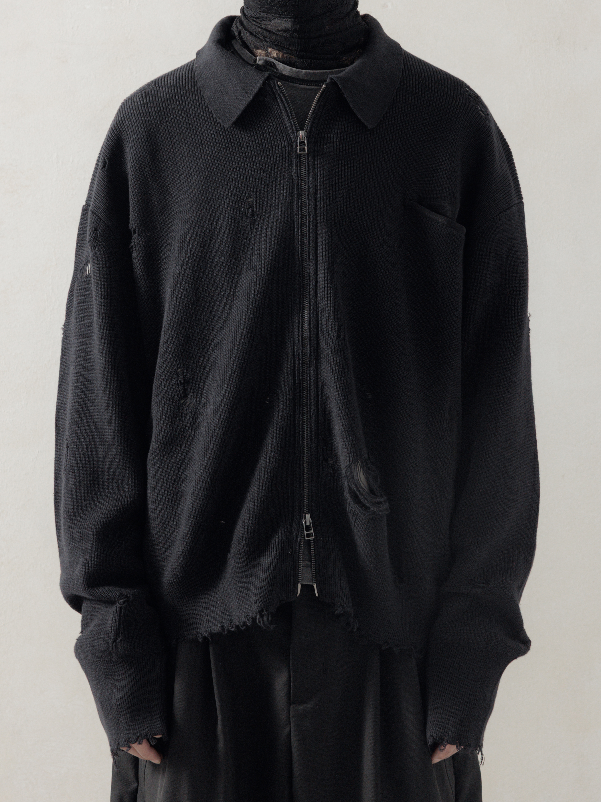 25FW｜Destroyed Knit