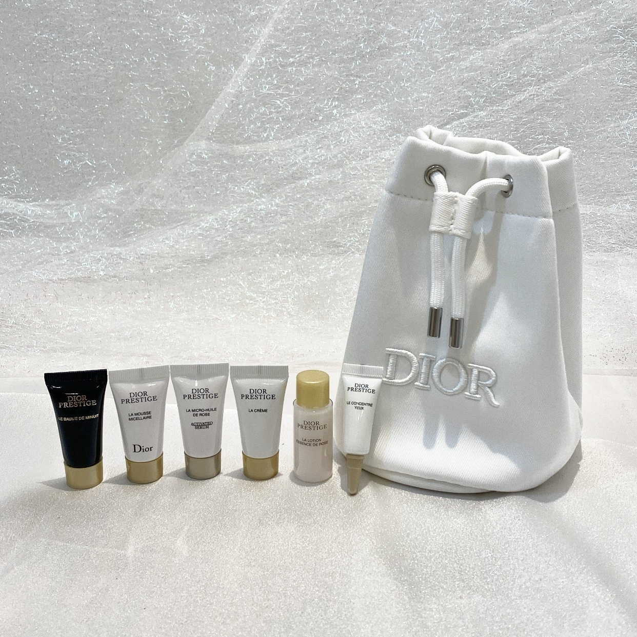 Dior 玫瑰花蜜系列旅行sample 套裝