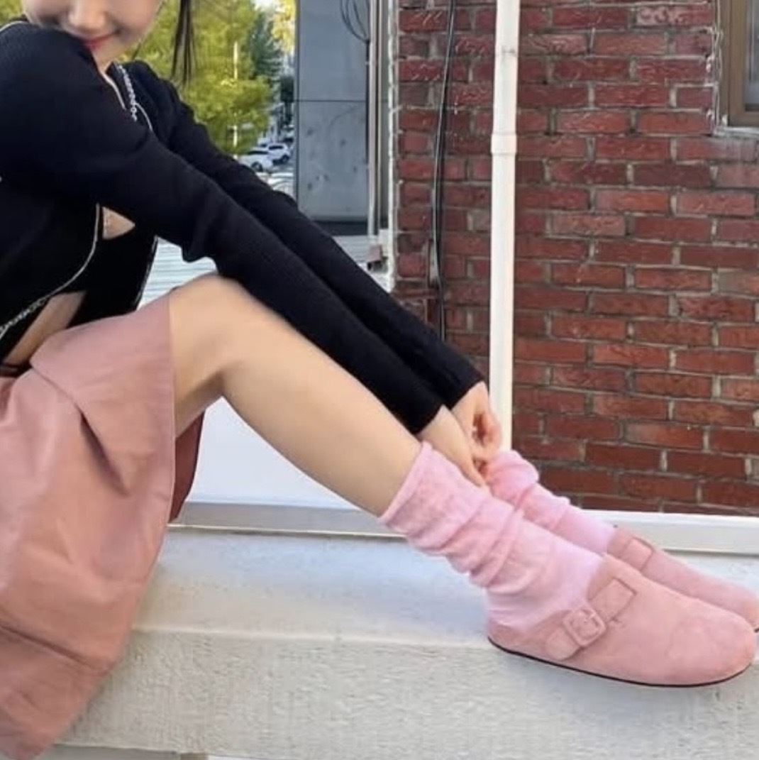 SHOOPEN SUEDE CLOG 麂皮 勃肯鞋 穆勒鞋 拖鞋