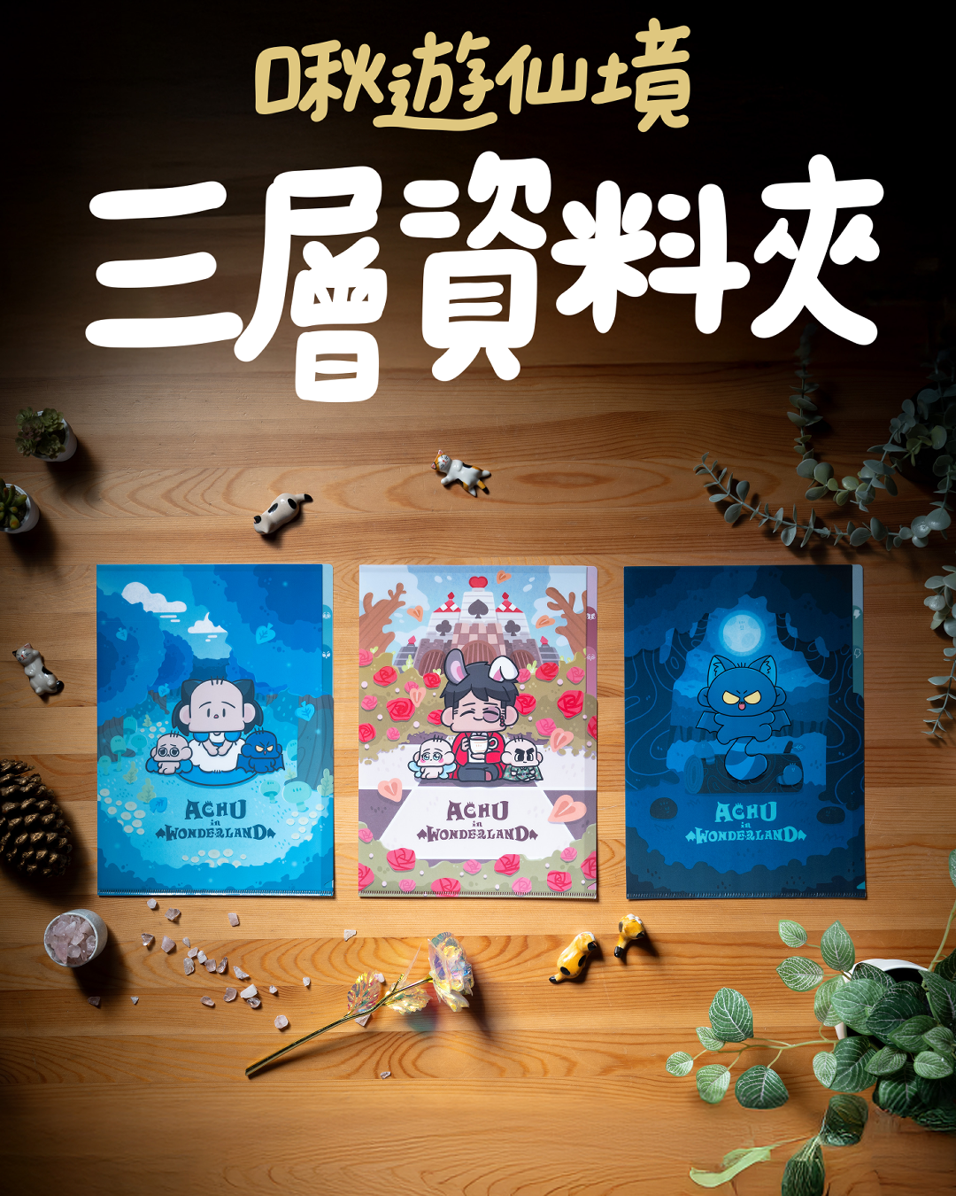 啾遊仙境三層資料夾