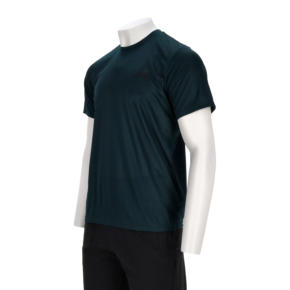 Adidas Tr-Es Base T 男款 綠色 吸濕 排汗 訓練 運動 短袖 JW5025