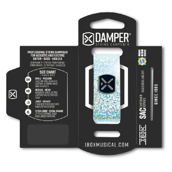 IBOX IBOX String Damper 炫彩鐵標款 - Holo 系列 SM/MD 尺寸可選 第 2 張圖片｜三峽吉他 / Bass