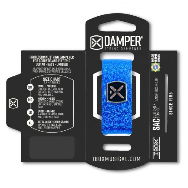 IBOX IBOX String Damper 炫彩鐵標款 - Holo 系列 SM/MD 尺寸可選 第 4 張圖片｜三峽吉他 / Bass