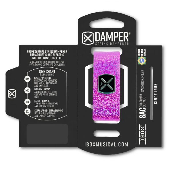 IBOX IBOX String Damper 炫彩鐵標款 - Holo 系列 SM/MD 尺寸可選 第 5 張圖片｜三峽吉他 / Bass