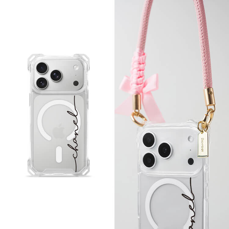 珍藏小香 四角好掛殼 - 透明防摔掛繩殼 (MagSafe磁吸) iPhone手機殼