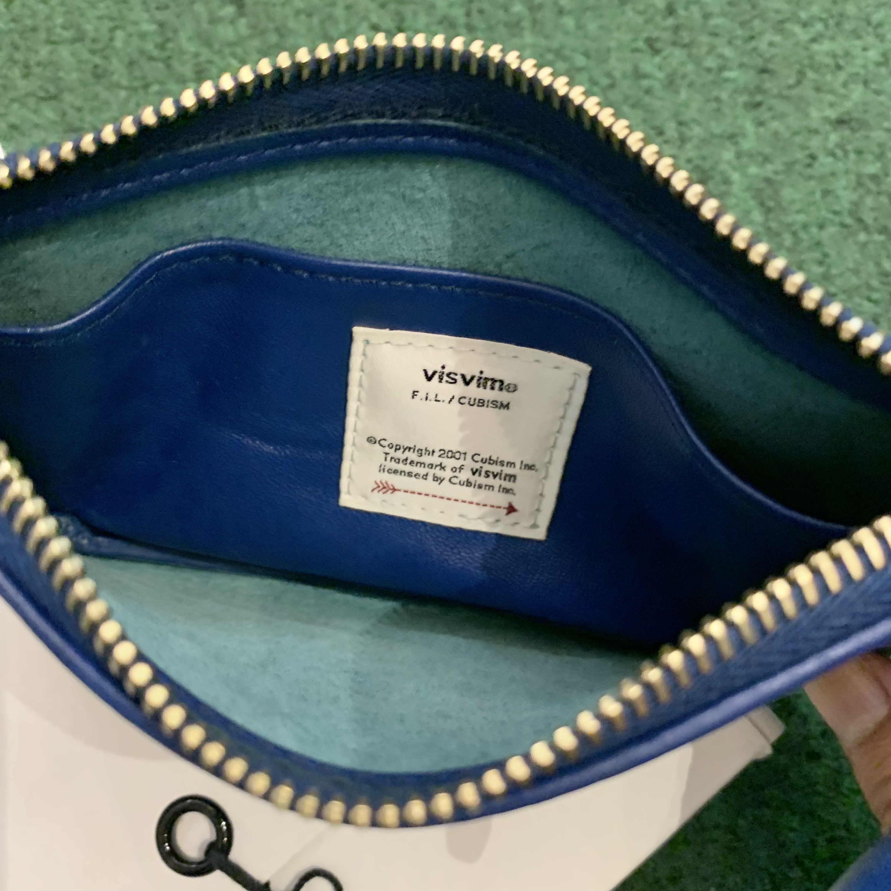 10/1 ARRIVAL: VISVIM LEATHER ESSENTIALS CASE (L) - BLUE IN STOCK NOW (現貨發售中)