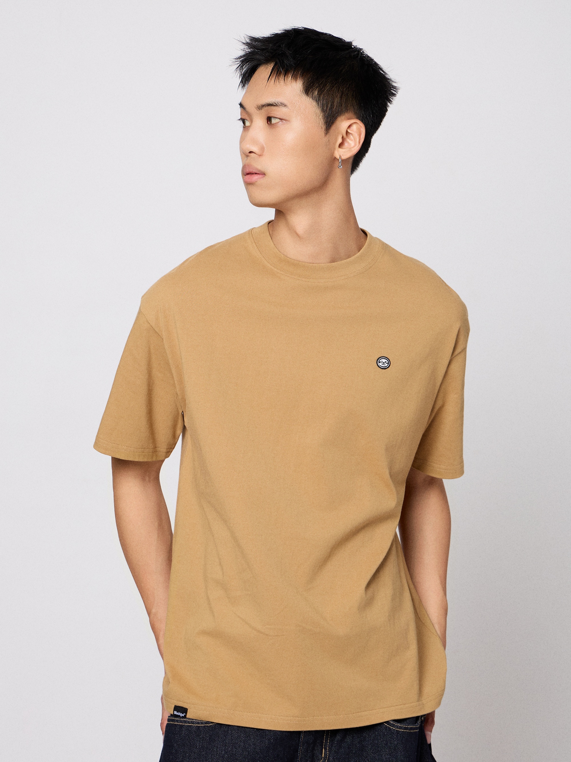 小樹懶刺繡短T(5色)