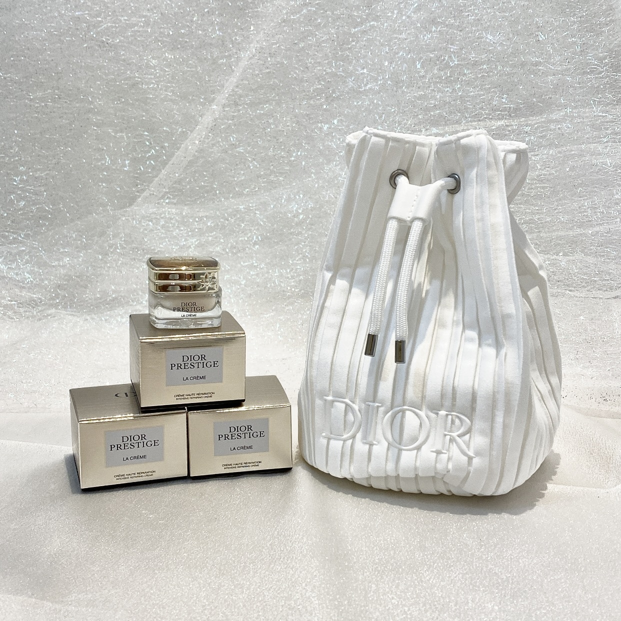 DIOR BEAUTY 玫瑰花蜜活顏再生乳霜套裝 5ml x3