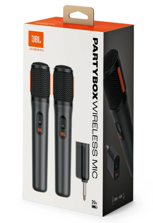 JBL Partybox Wireless Mic (2支裝) 2.4GHz
