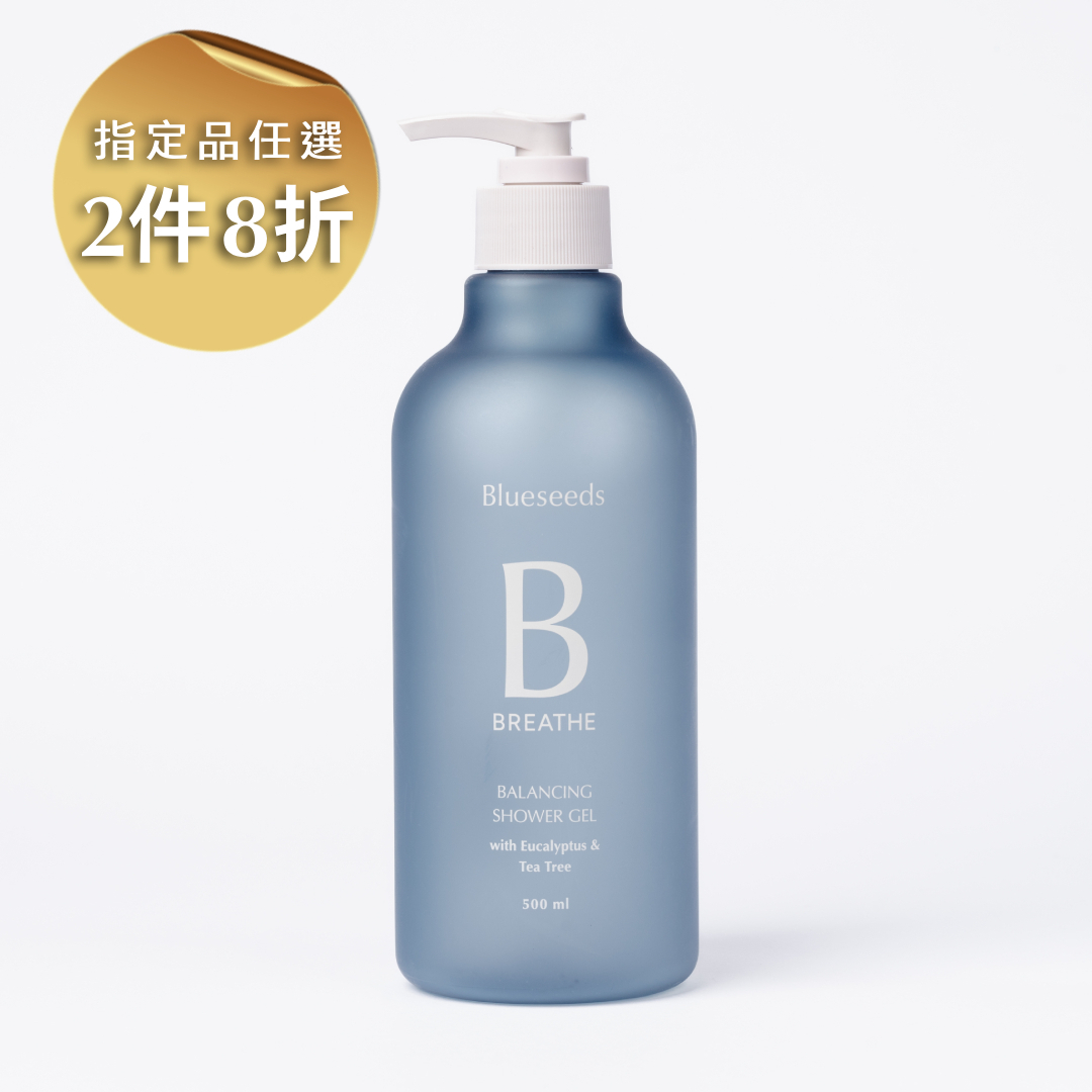 【新裝上市】尤加利葉茶樹均衡沐浴露 500ml｜木質基調