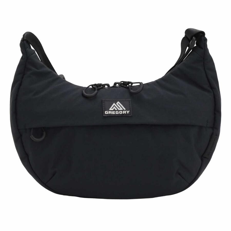 【現貨】J1001902 Gregory Suszy 半月形單肩包 1L （烏木黑）