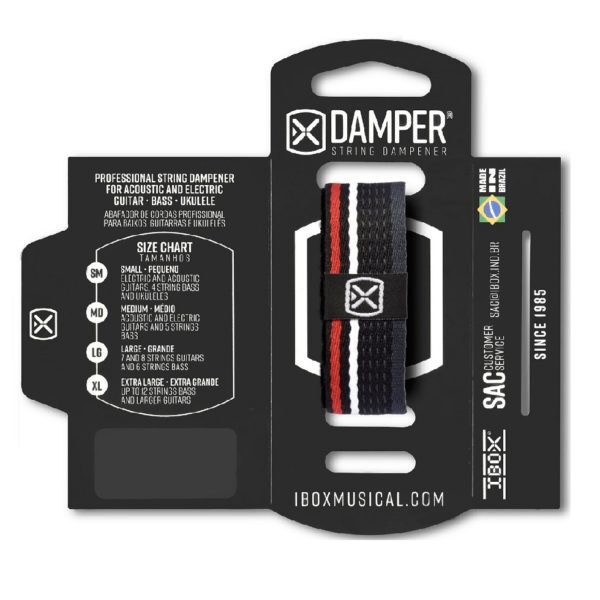 IBOX IBOX String Damper 質感布標款 - Fabric 系列 SM/MD 尺寸可選 第 3 張圖片｜三峽吉他 / Bass