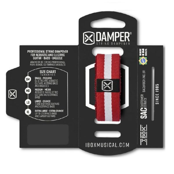 IBOX IBOX String Damper 質感布標款 - Fabric 系列 SM/MD 尺寸可選 第 6 張圖片｜三峽吉他 / Bass