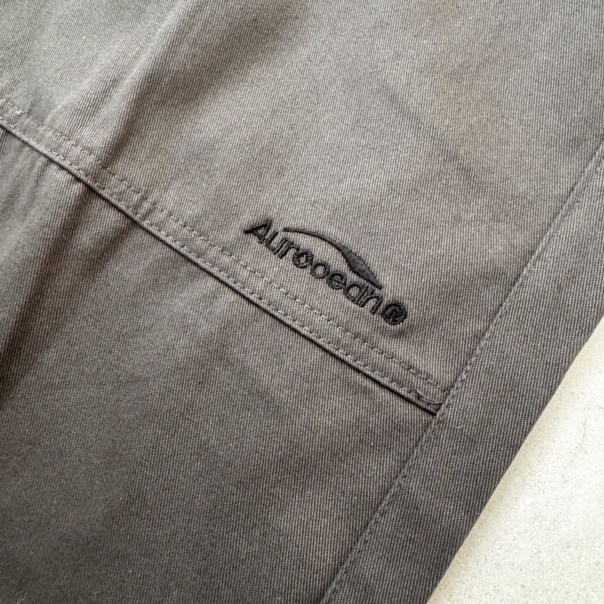 刺繡工裝束口褲 1754