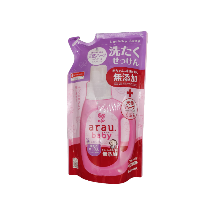 Arau Baby Natural Laundry Detergent (Refill 720ml) | Softener-Free Formula