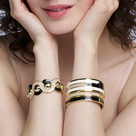 1BU0407-178 [BANGLEUP] Moon Bangle Mastic Beige #BUP22-MOO-BSO06 (EU)