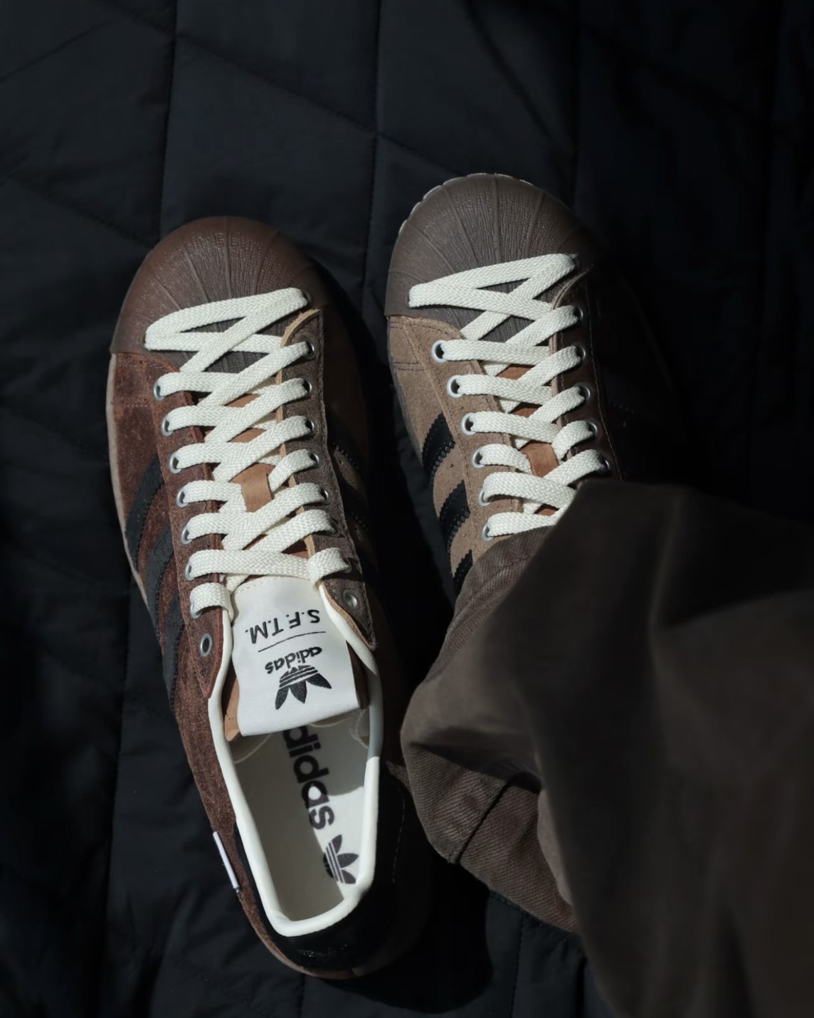 【預購】ADIDAS X SONG FOR THE MUTE SUPERSTAR 82 SFTM 咖啡棕 JR8043